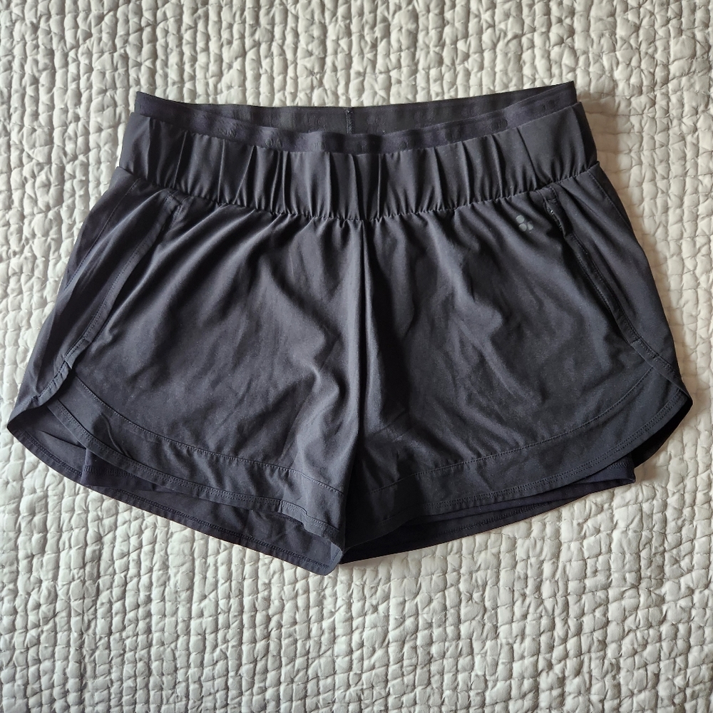 Sweaty Betty running shorts 2.5" black M